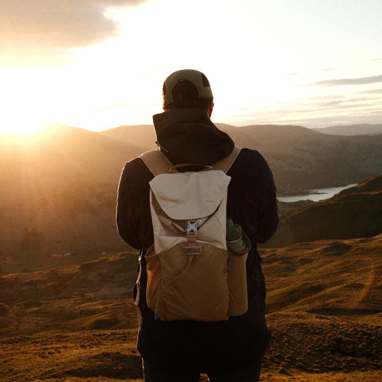 Camelbak Arete pack in action